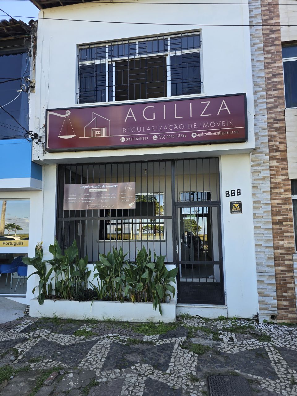 Fachada do escritório Agiliza Ilhéus